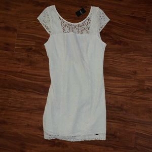 NWT Hollister White Lace Bodycon Dress